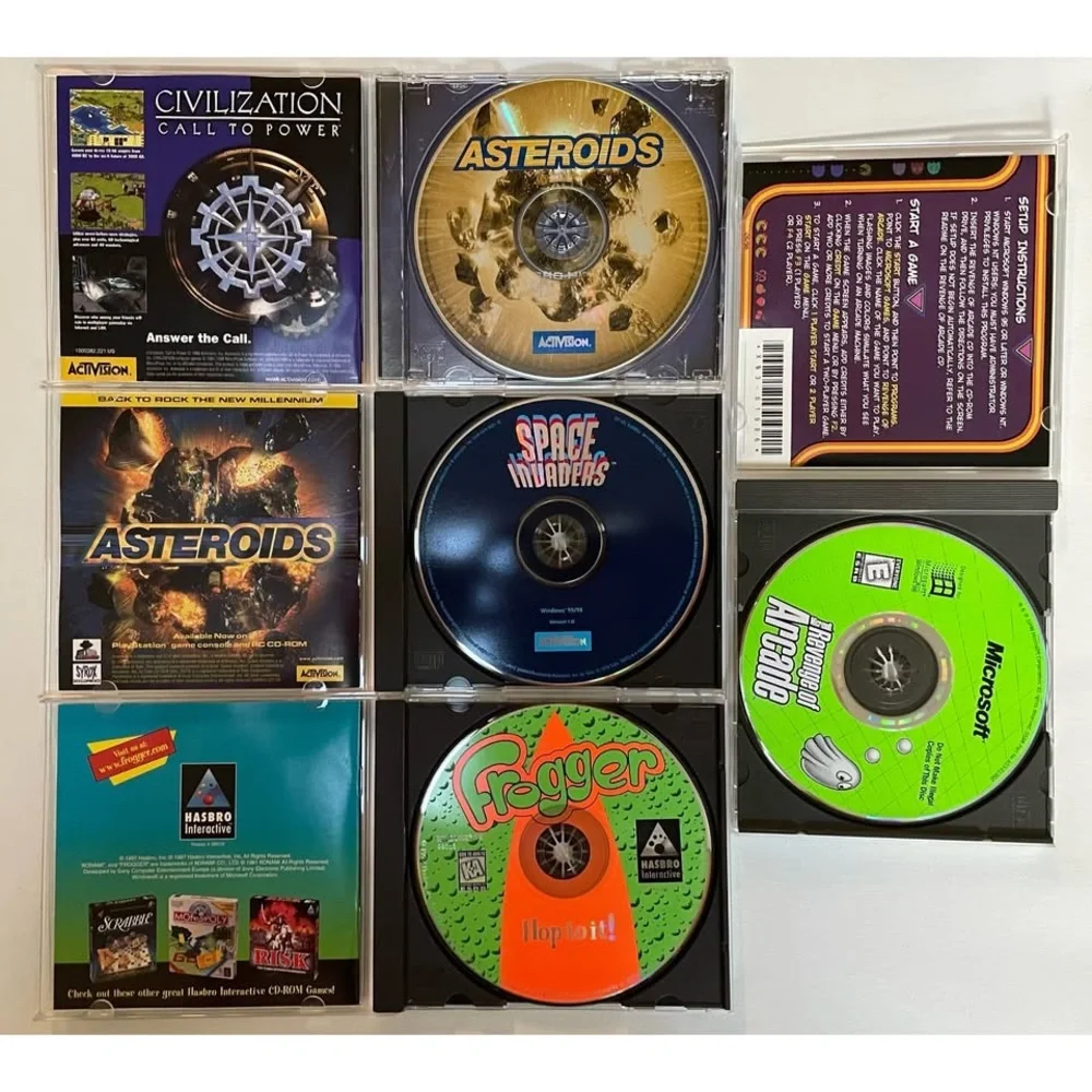 Vintage 90’s PC Classic Games (Set of 5)